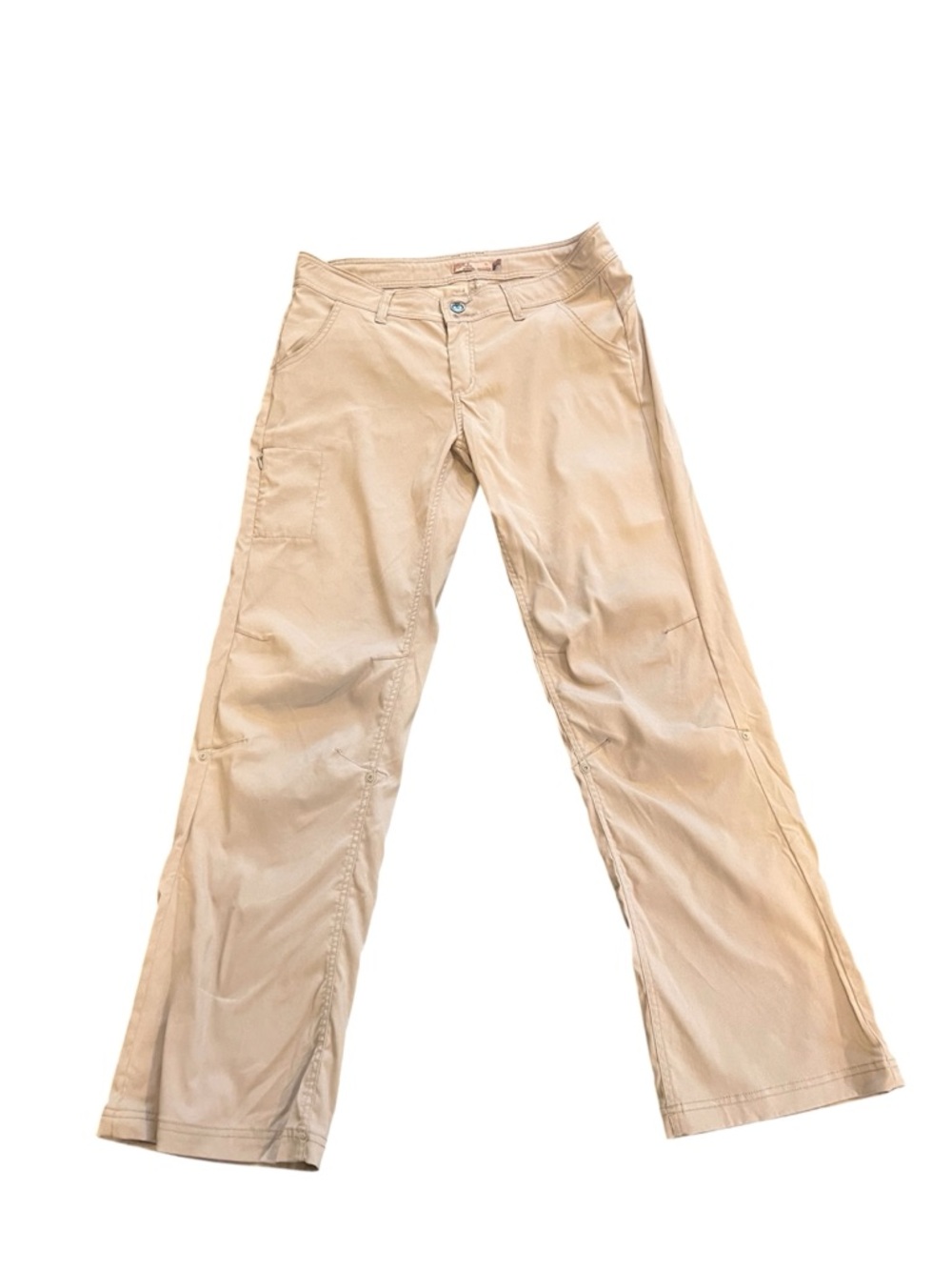 Prana Halle Women’s Khaki Cargo Pants Size 10